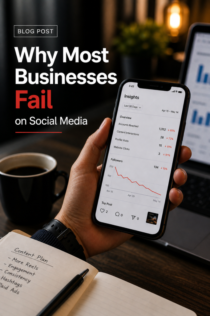 Why Most Businesses Fail at Social Media